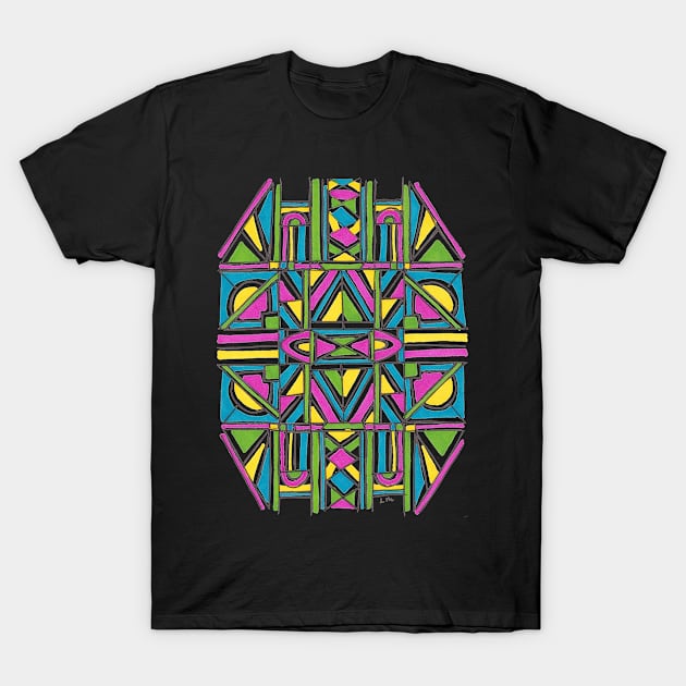 Geometric Pattern T-Shirt by LauraKatMax